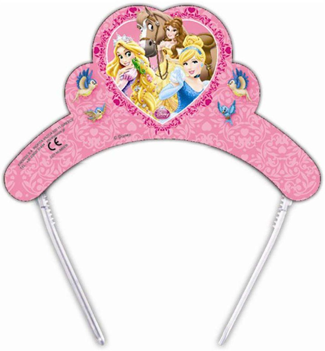 Disney Princess & Animals tiaras 6 st.