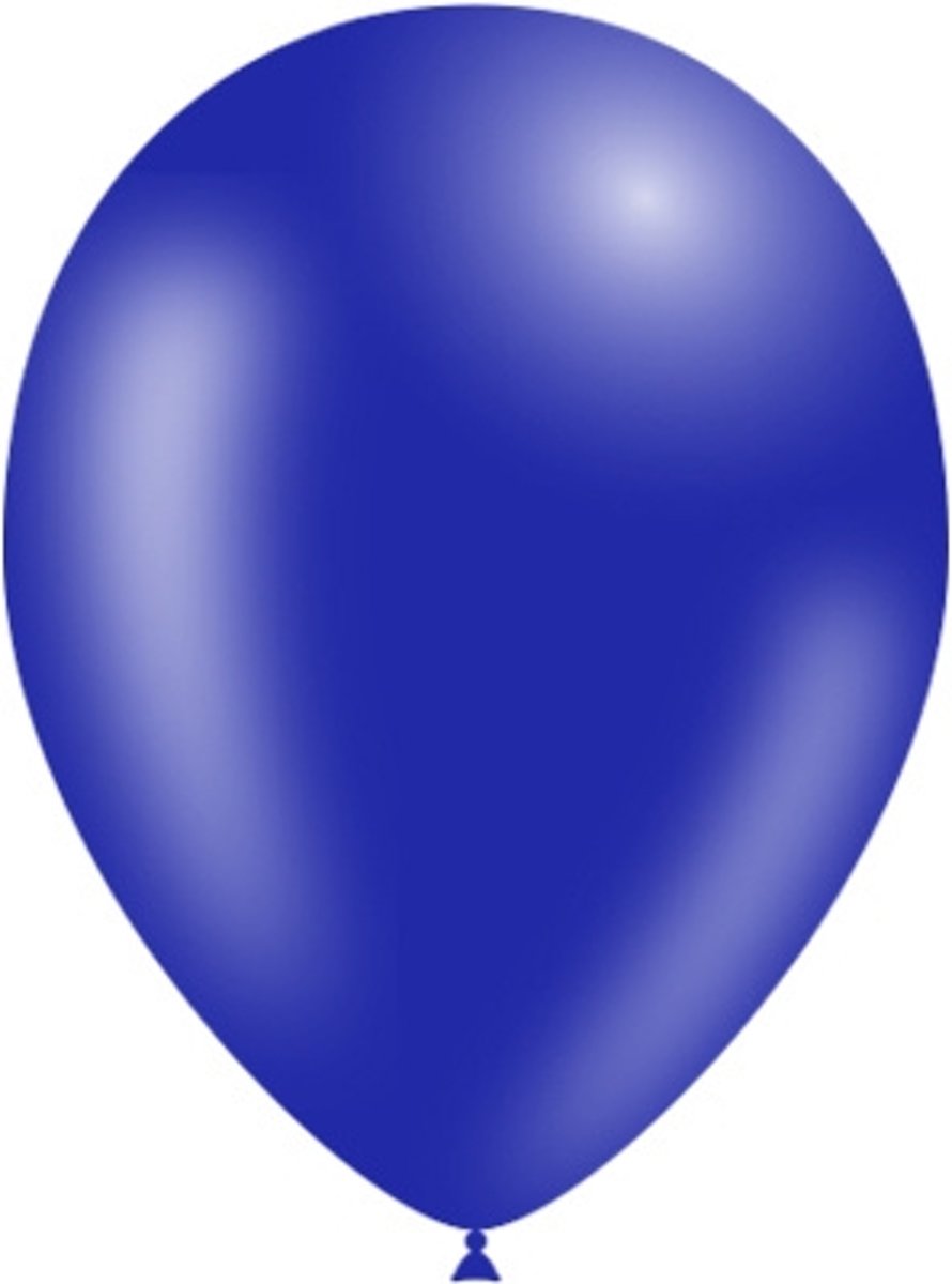 Donkerblauwe Ballonnen 25cm 10 stuks