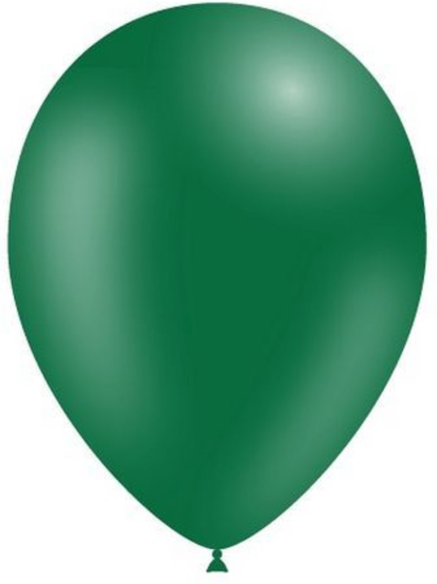 Donkergroene Ballonnen 30cm 10 stuks