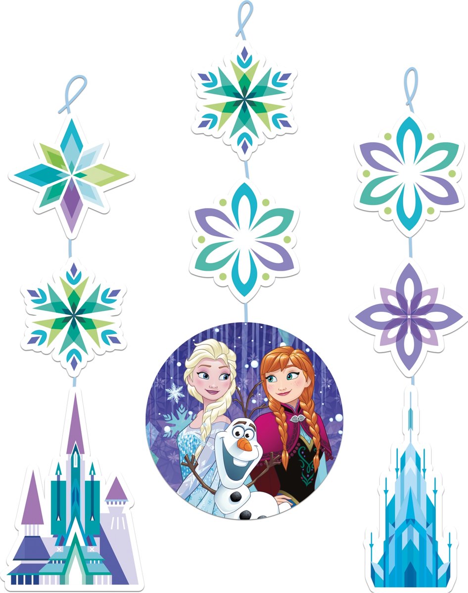 Frozen™ plafonddecoraties - Feestdecoratievoorwerp