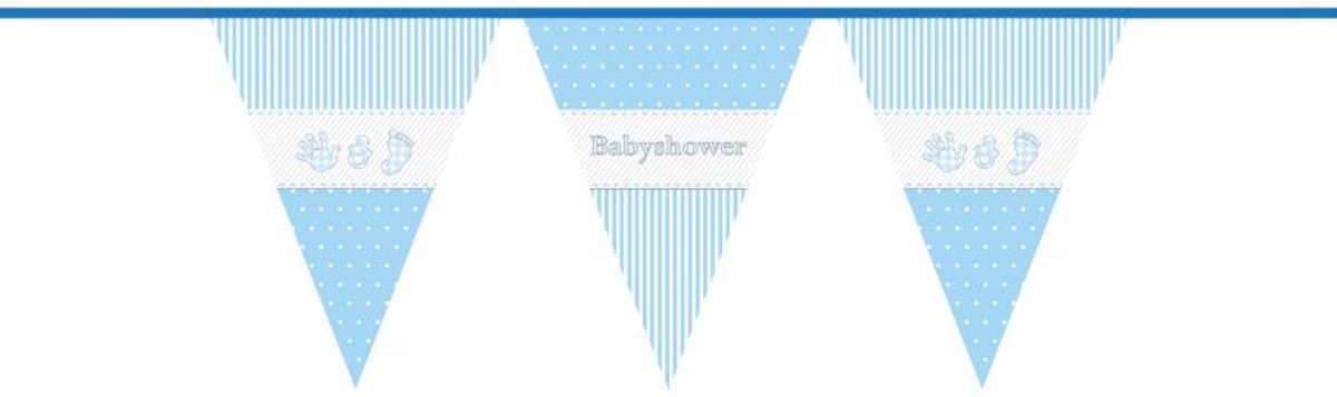 Geboorteslinger Jongen Baby Shower 10 meter