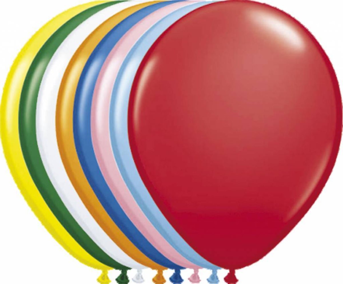 Gekleurde Ballonnen 25cm 10 stuks