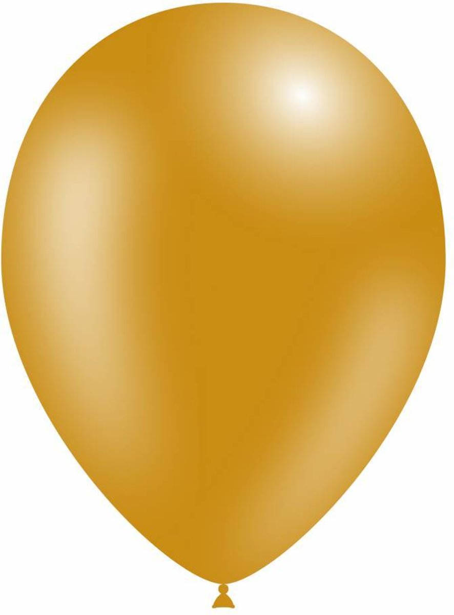 Gouden Ballonnen Metallic 25cm 50 stuks