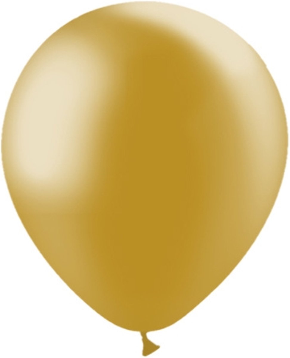 Gouden Ballonnen Metallic 30cm 10 stuks