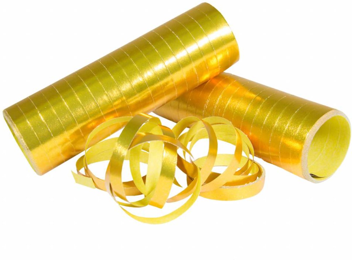 Gouden Serpentine Metallic 3 stuks