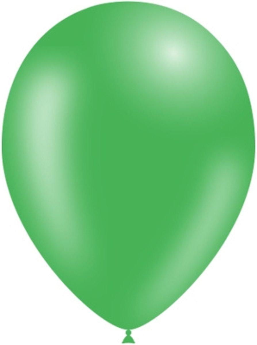 Groene Ballonnen 25cm 10 stuks