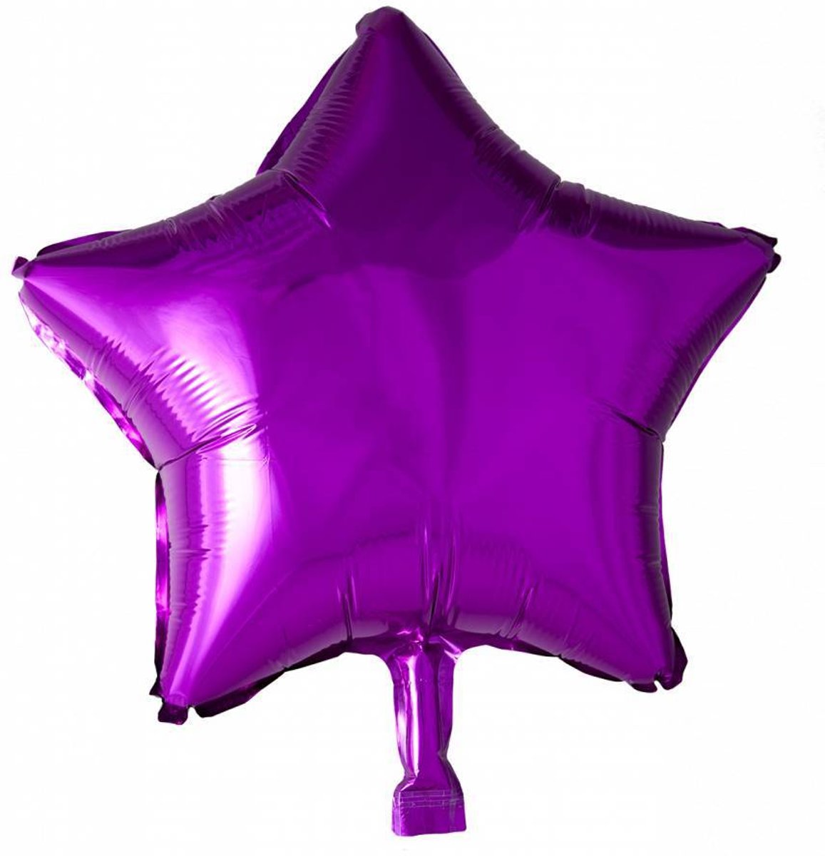 Helium Ballon Ster Fuchsia 46cm leeg