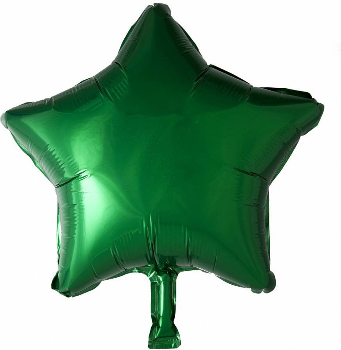 Helium Ballon Ster Groen 46cm leeg