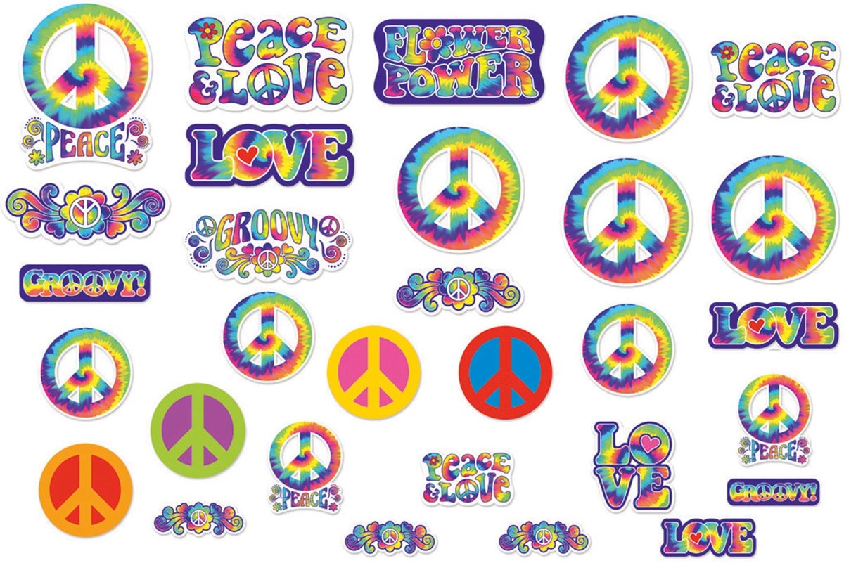 Hippie Decoratie Set 30 delig