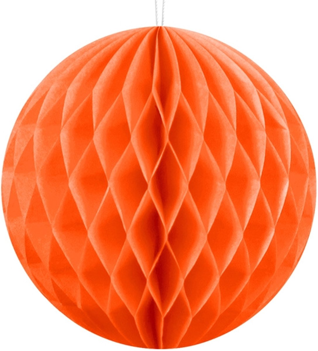 Honeycomb Bal Oranje 10cm