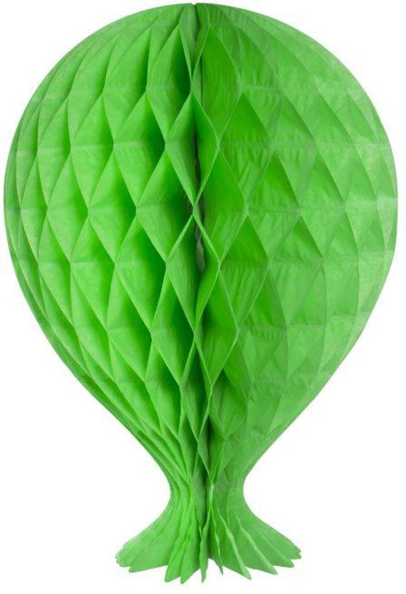 Honeycomb Ballon Groen 37cm