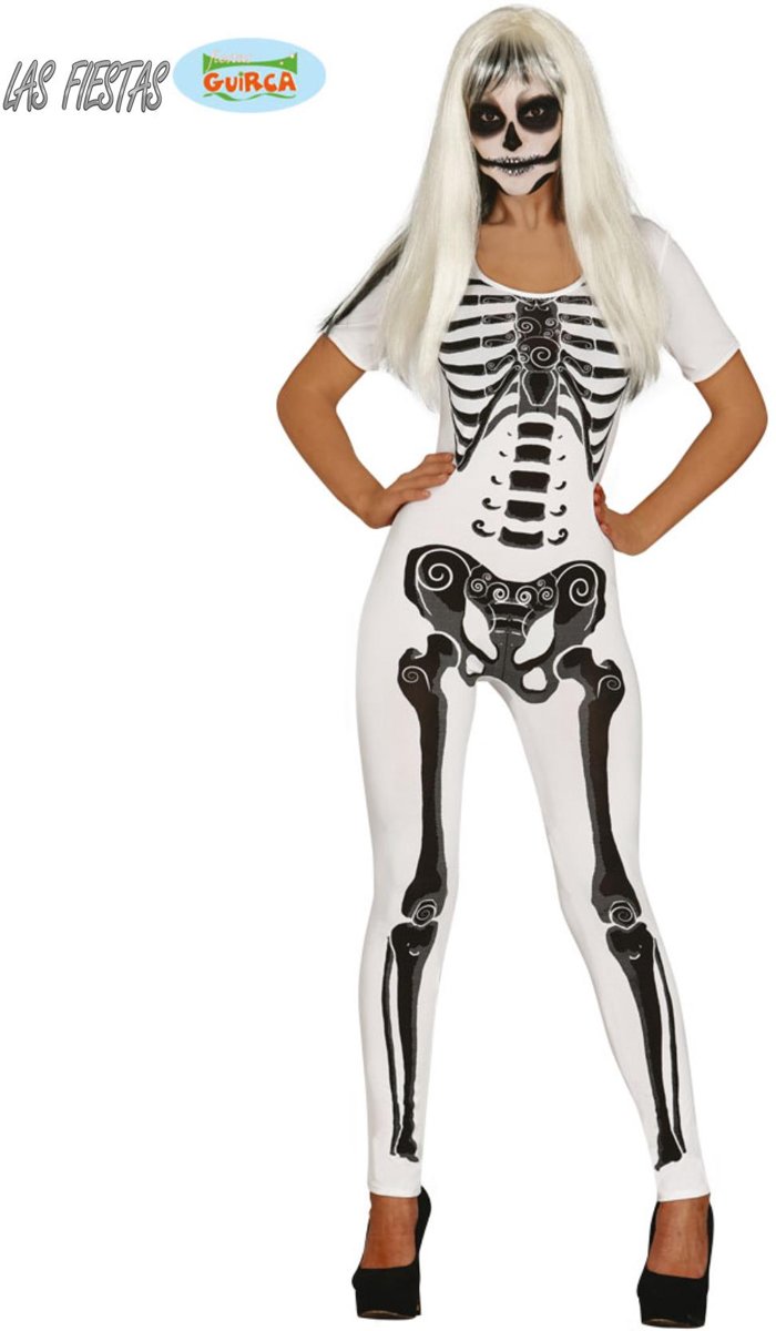 Meisje skeleton one size