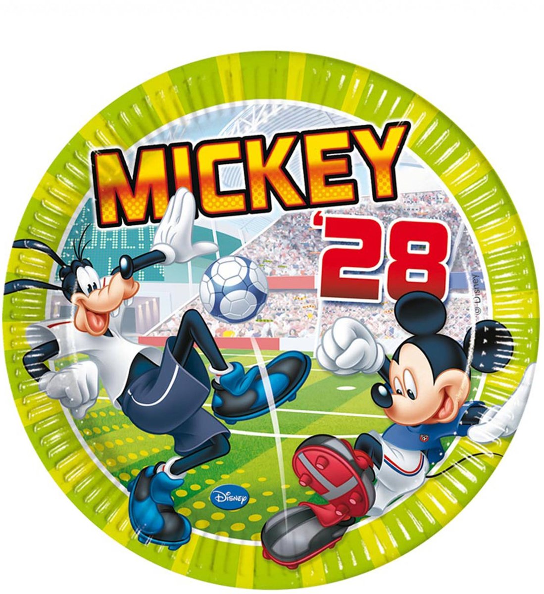 Mickey Goal™ borden - Feestdecoratievoorwerp