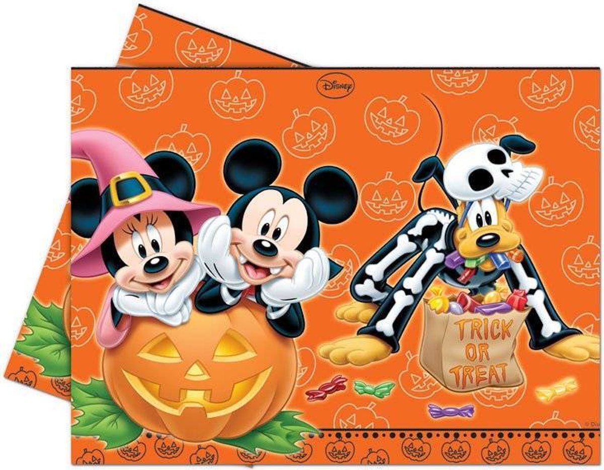 Mickey Mouse Tafelkleed Halloween 180x120cm