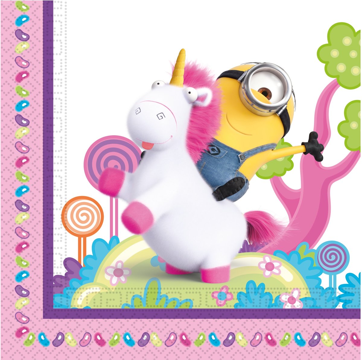 Minions Servetten Unicorn 20 stuks