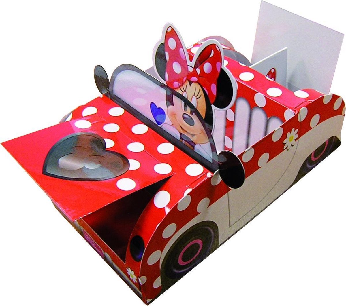 Minnie Mouse Auto Tafelbakje