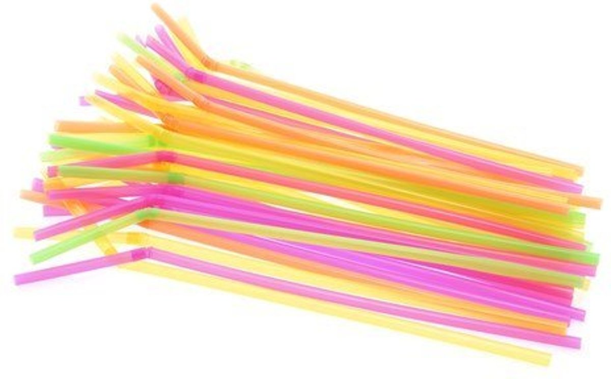 Neon Rietjes 100 stuks