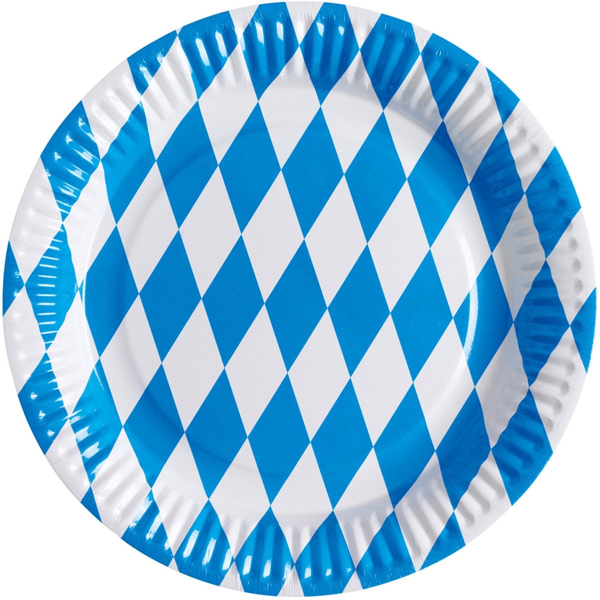 Oktoberfest Borden Versiering 23cm 8 stuks