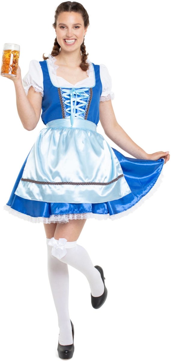 Oktoberfest Jurk Blauw