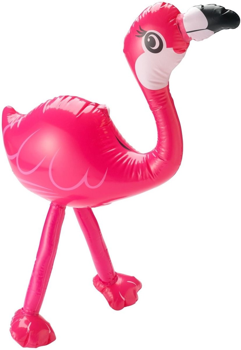 Opblaas Flamingo 55cm