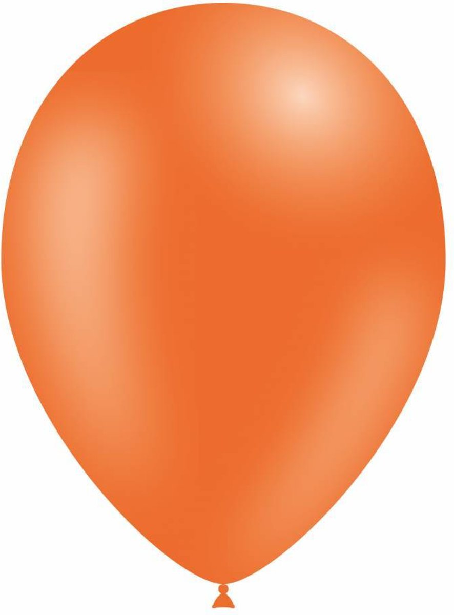 Oranje Ballonnen 25cm 50 stuks