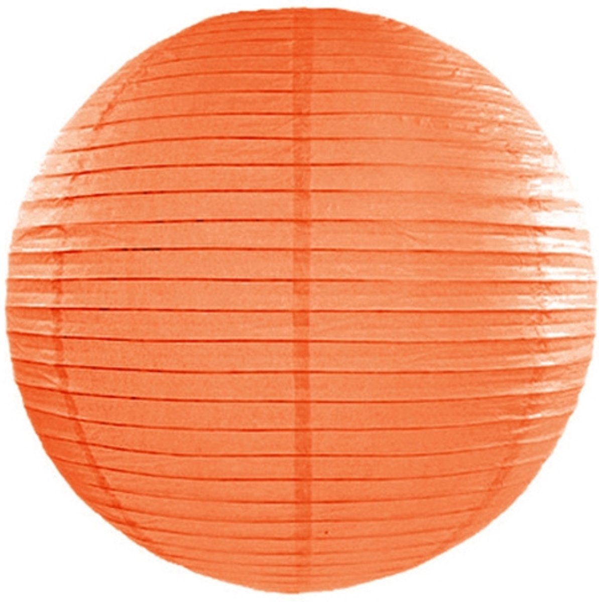 Oranje Lampion Bol 25cm