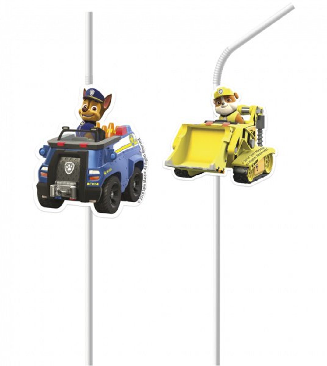 Paw Patrol Rietjes Versiering 8 stuks