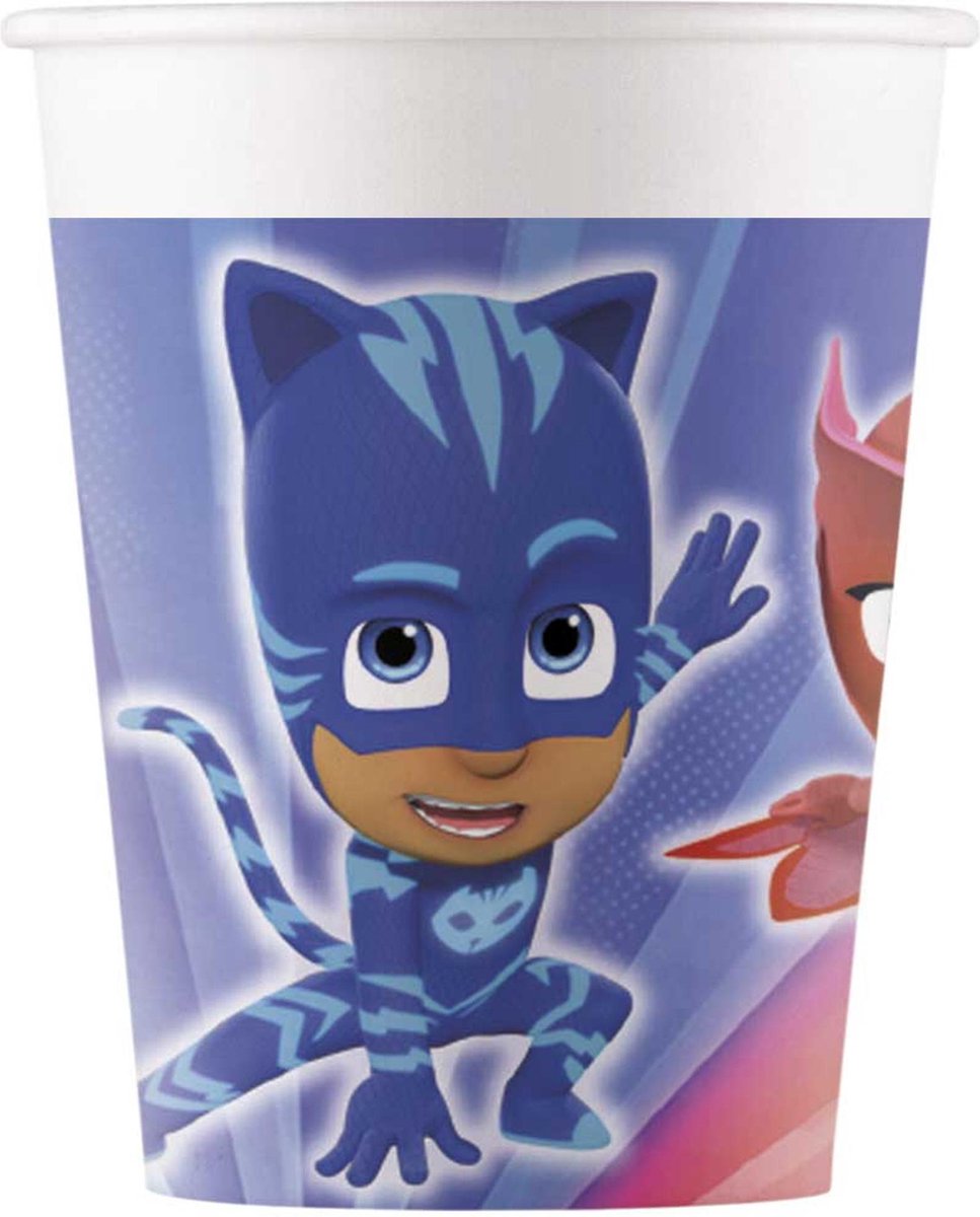 Pj Masks Bekers Karton 200ml 8 stuks