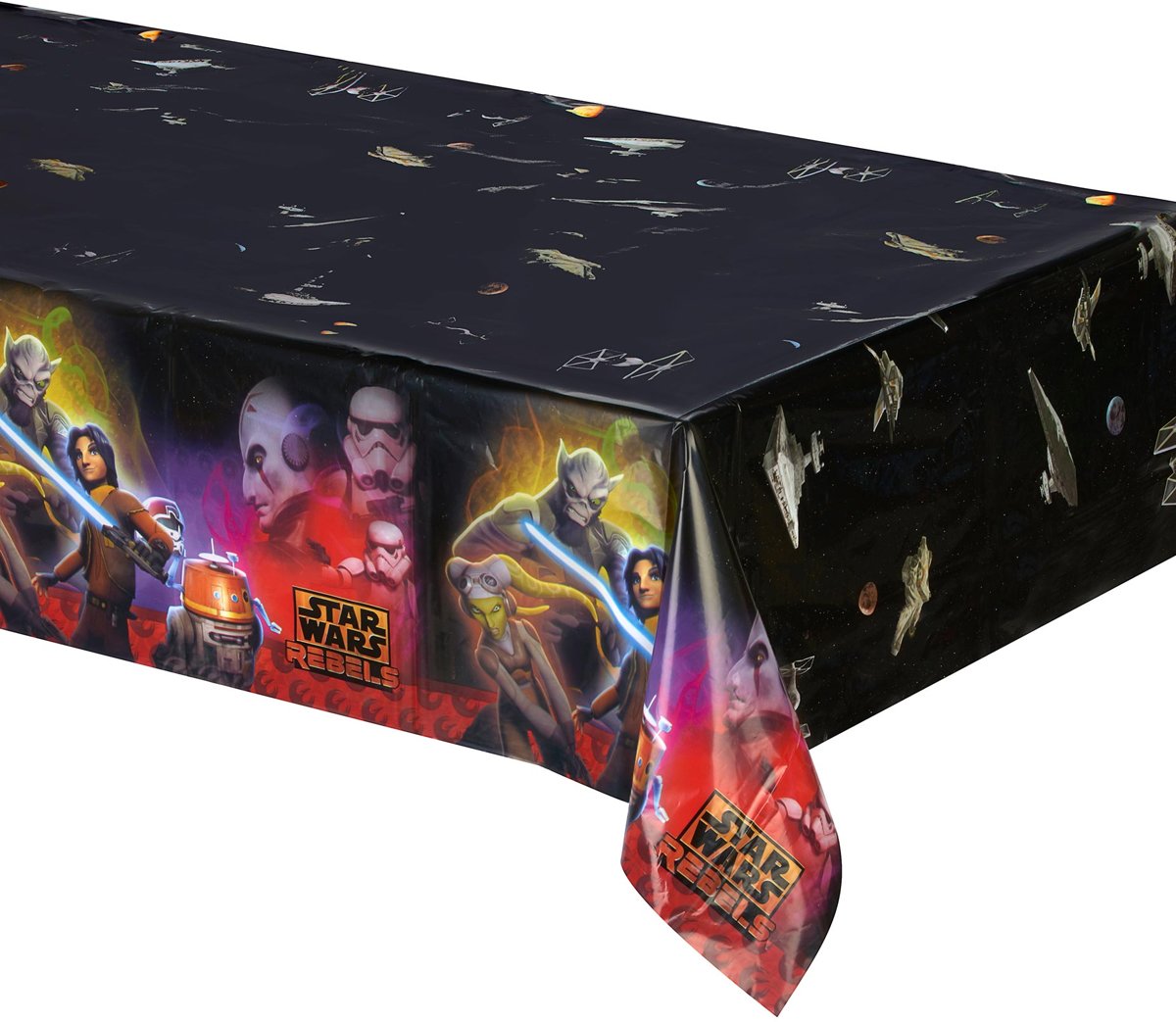 Plastic tafelkleed Star Wars Rebels™ - Feestdecoratievoorwerp