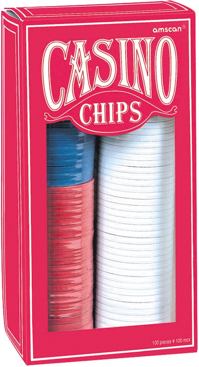 Poker Chips 150 stuks