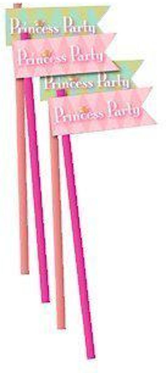 Prinsessen Rietjes Party 6 stuks