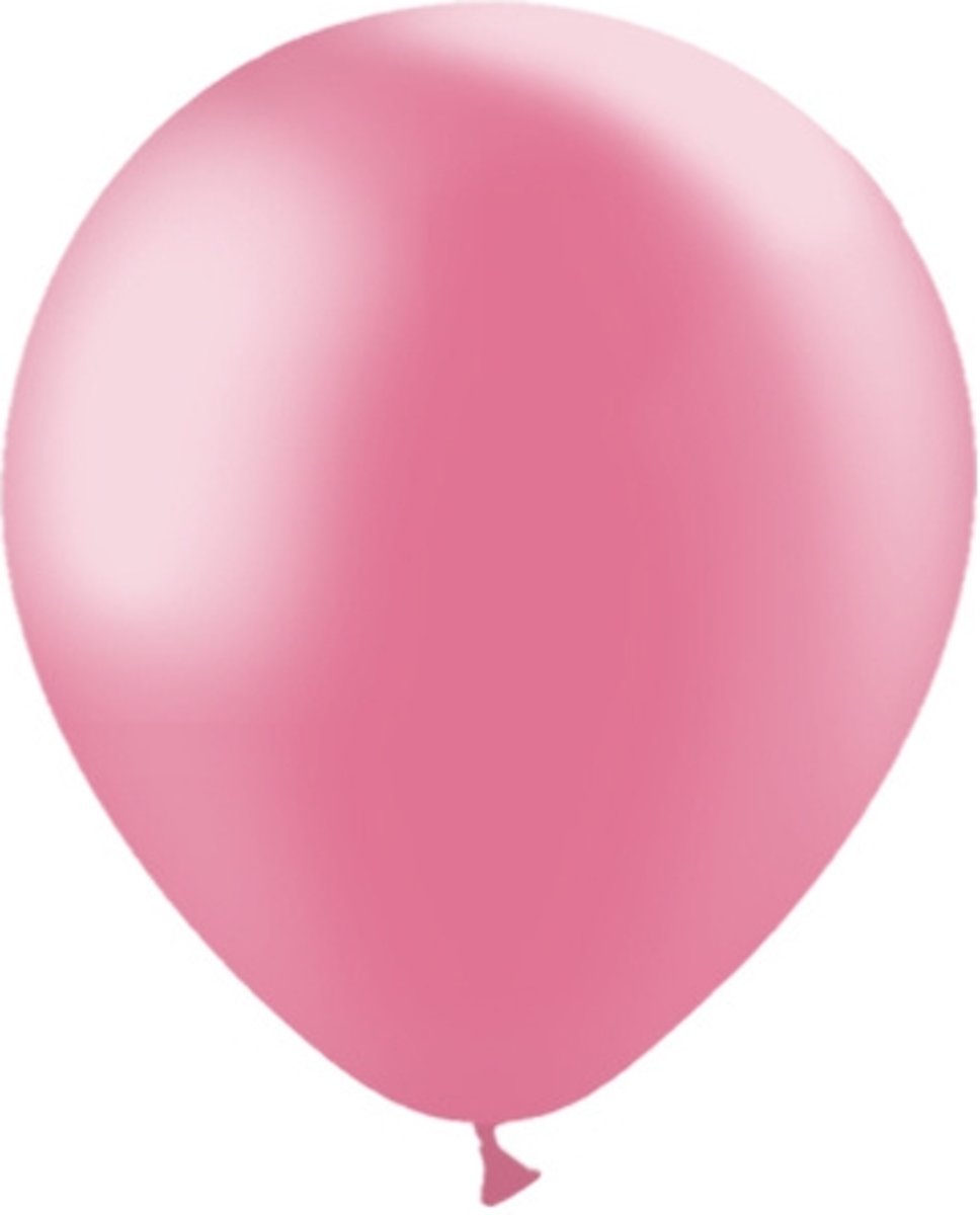 Roze Ballonnen Metallic 30cm 10 stuks