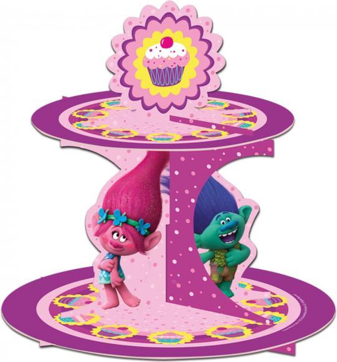 Trolls Cupcake Etagere