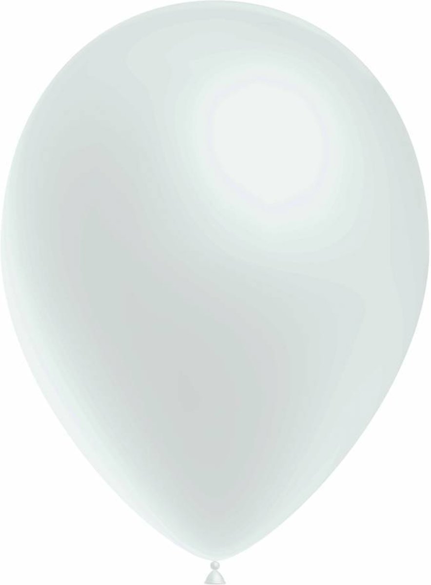 Witte Ballonnen 25cm 50 stuks