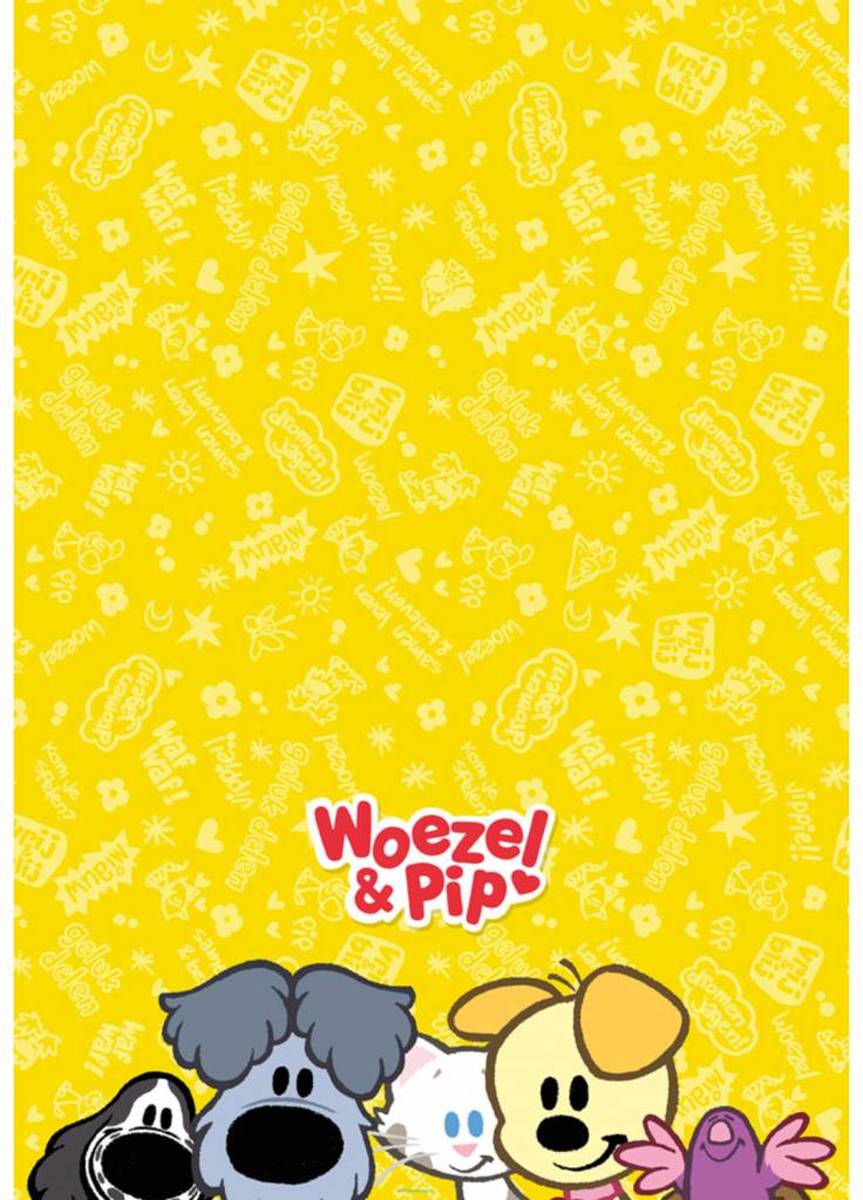 Woezel en Pip Tafelkleed Feest 180x130cm