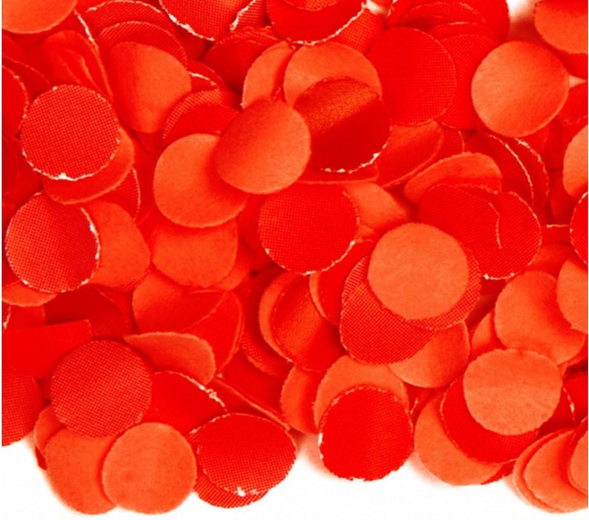 confetti 100 gram papier rood