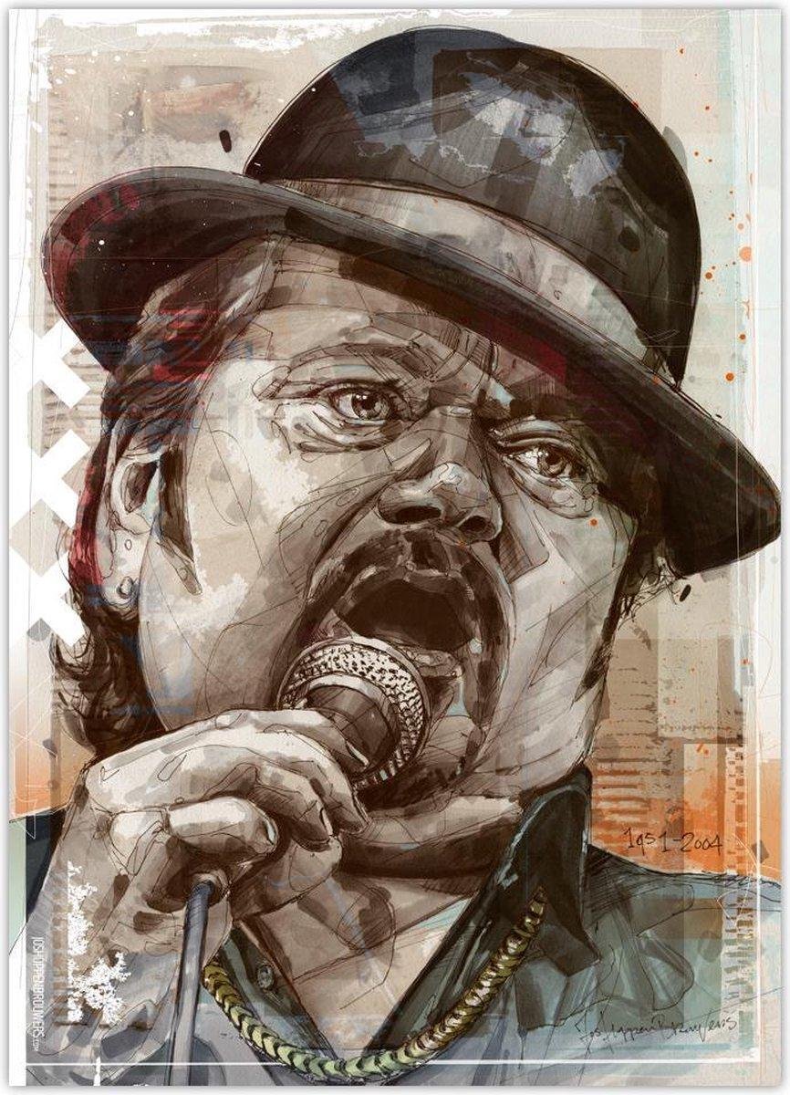 André Hazes Senior - Fotokwaliteit Poster - 70 x 100 cm