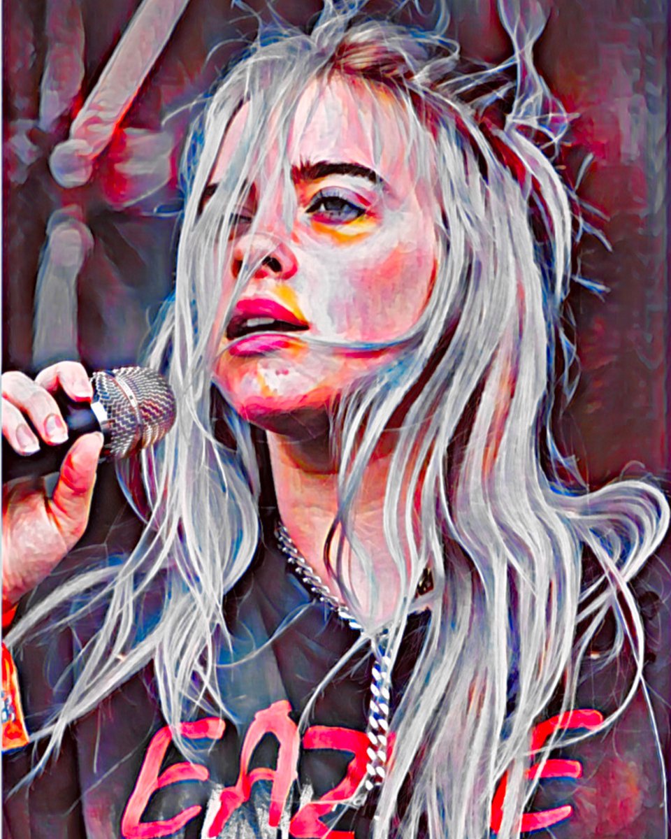 Billie Eilish 4 - Canvas - 70 x 100 cm