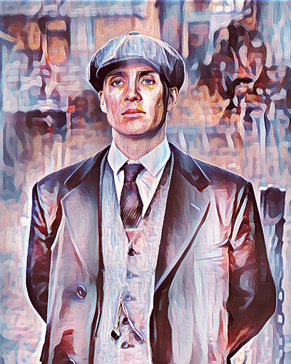 Peaky Blinders Tommy Shelby - Canvas - 50 x 70 cm