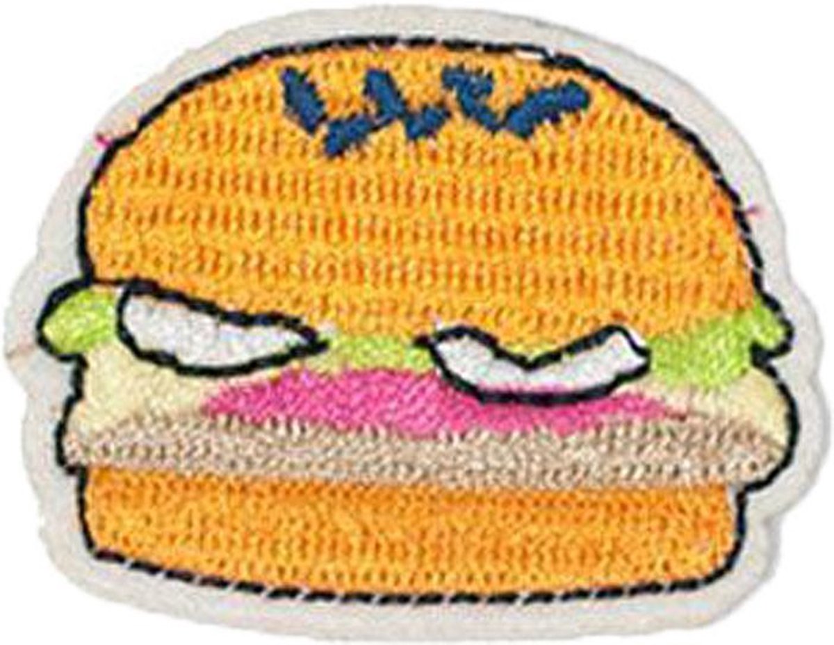 Hamburger Patch (Iron-On)