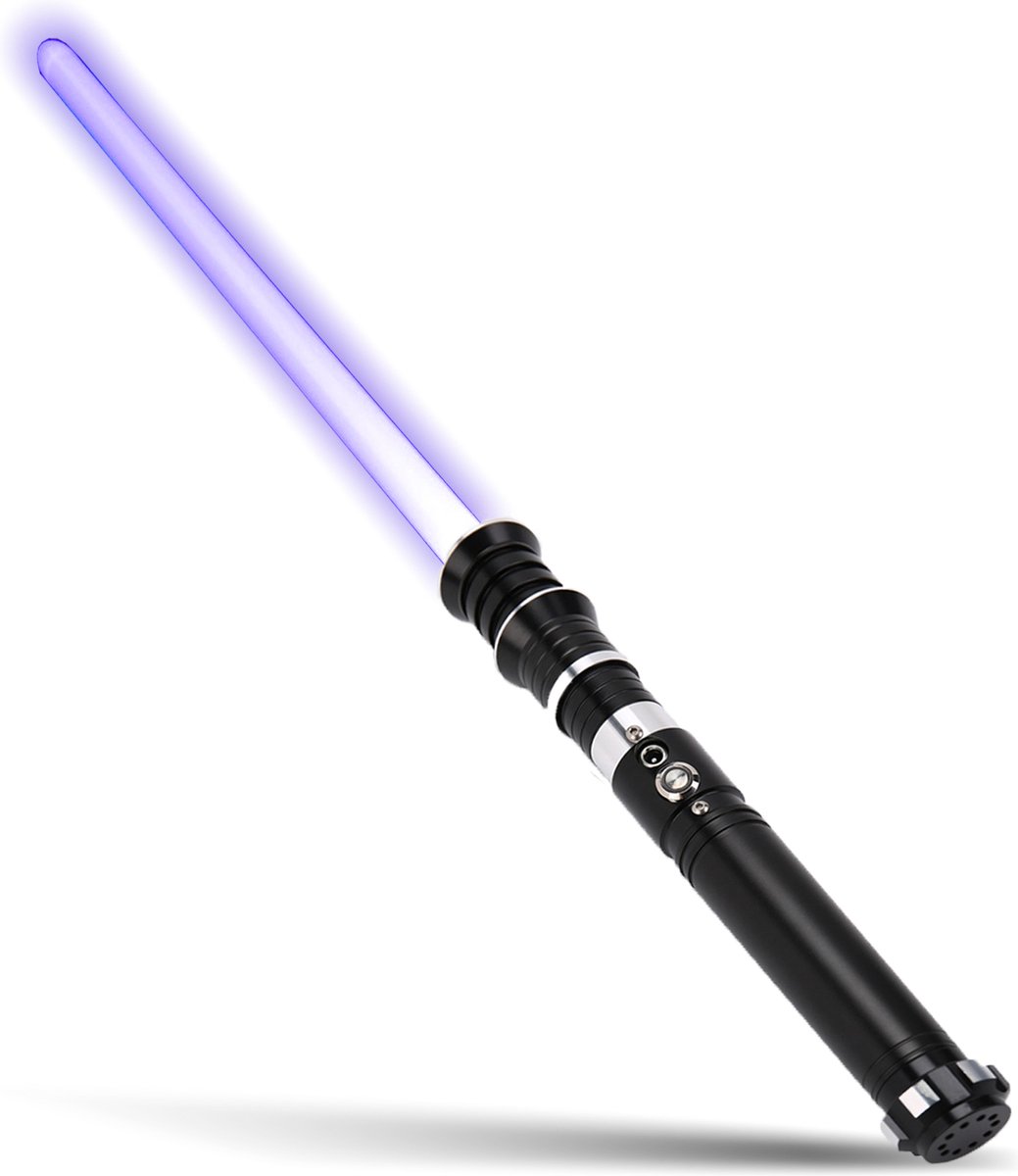 Patni Star wars Lightsaber - Licht en geluid - 10 geluiden & 12 kleuren - Licht zwaard