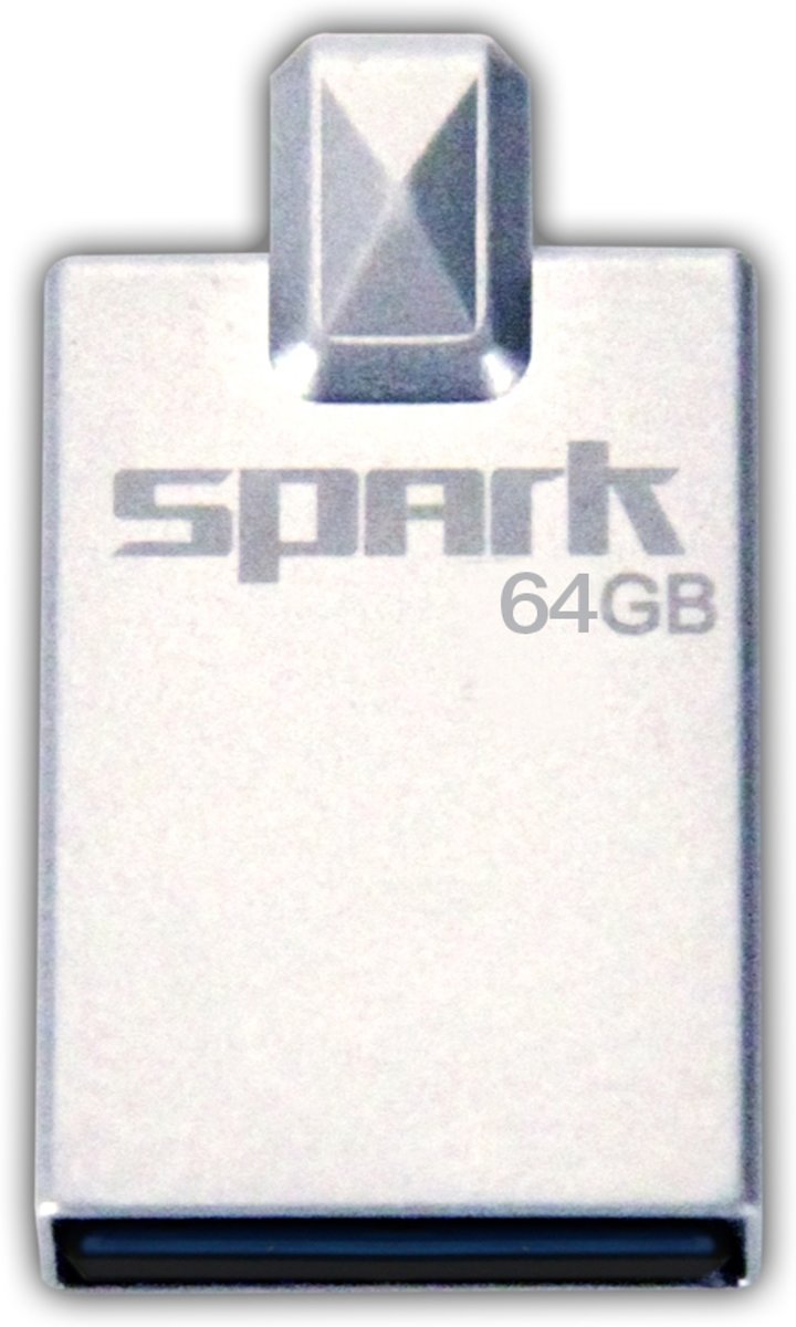 Patriot Memory 64GB Spark USB 3.0 64GB USB 3.0 (3.1 Gen 1) Capacity Zilver USB flash drive