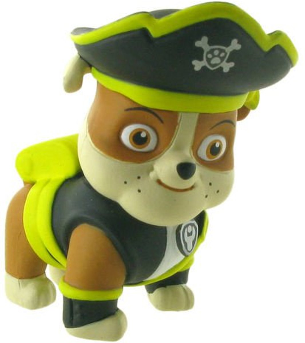 Paw Patrol Pirate Pups Rubble taart topper decoratie 7 cm.