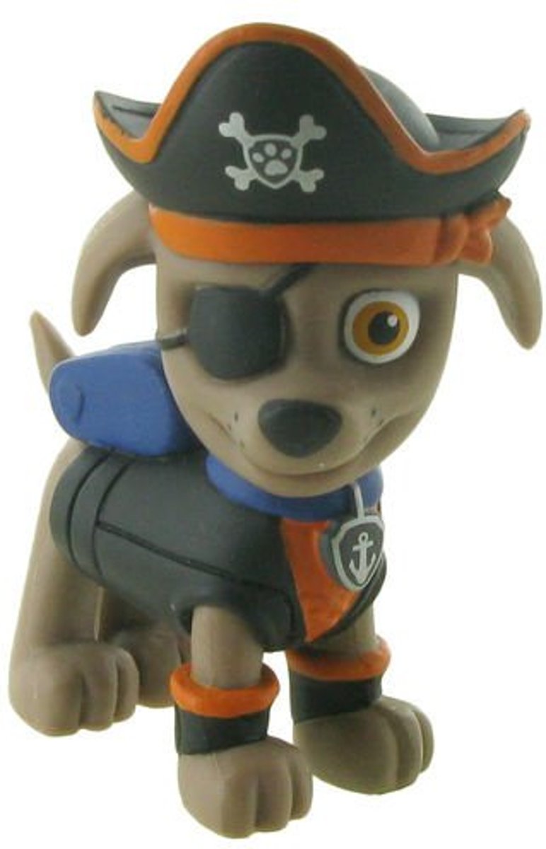 Paw Patrol Pirate Pups Zuma taart topper decoratie 7 cm.