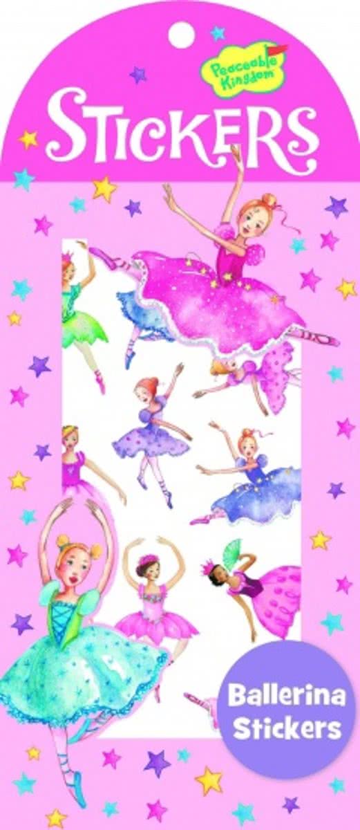 Peaceable kingdom Stickers ballerina 22 stuks