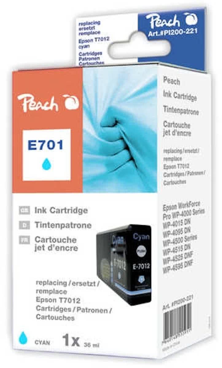 Peach 315376 Cyaan inktcartridge