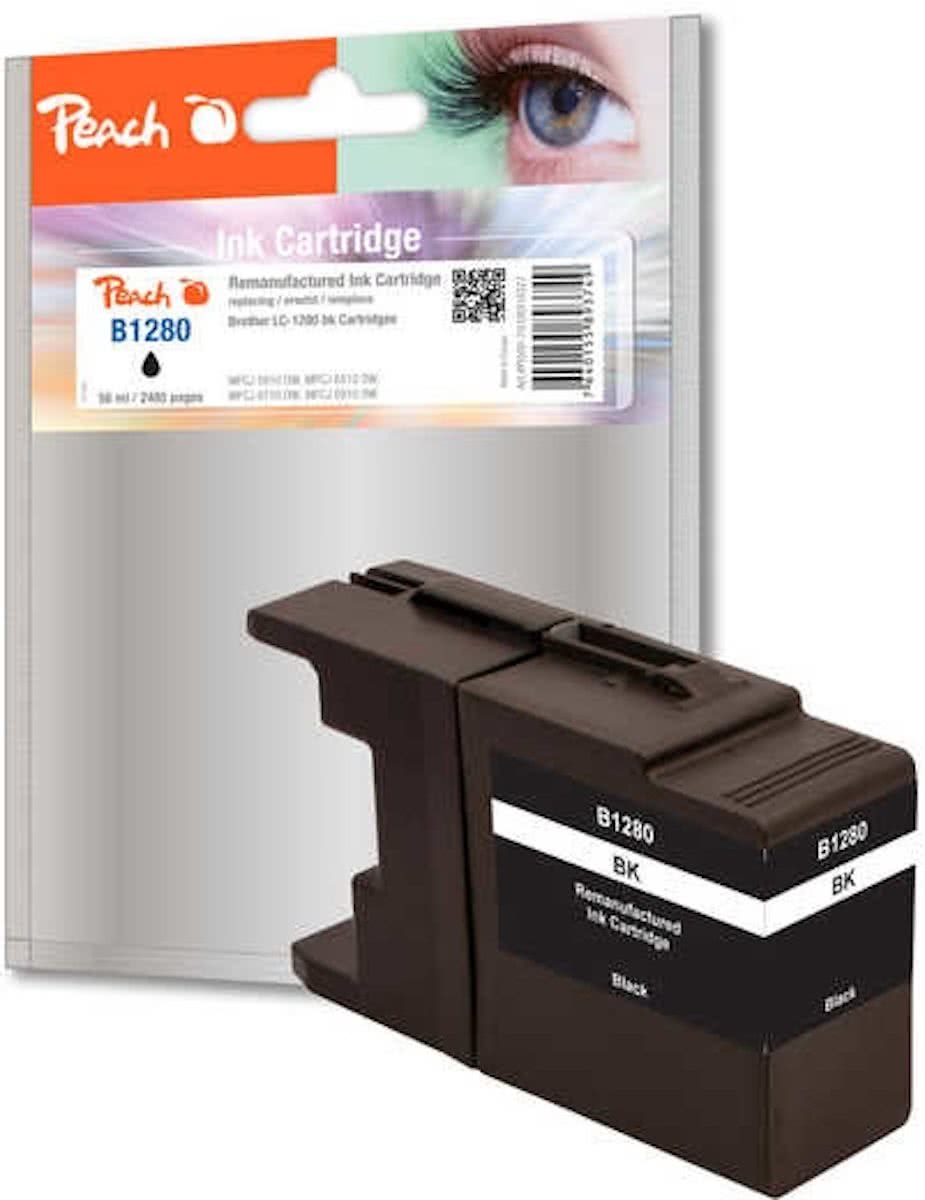 Peach 316327 56ml 2485paginas Zwart inktcartridge