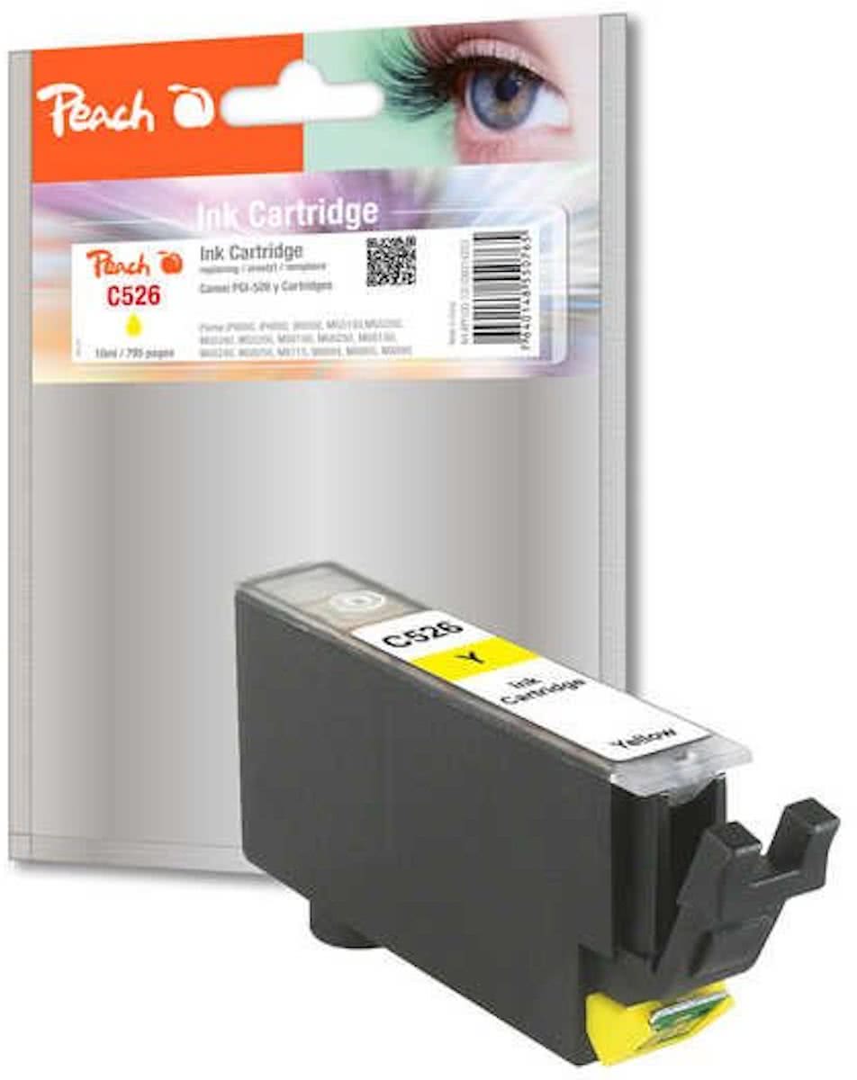 Peach C526 - Inktcartridge / Geel