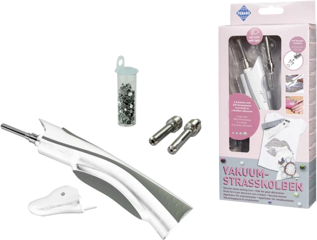 Pebaro Vacuum Strassstenen Applicator Set