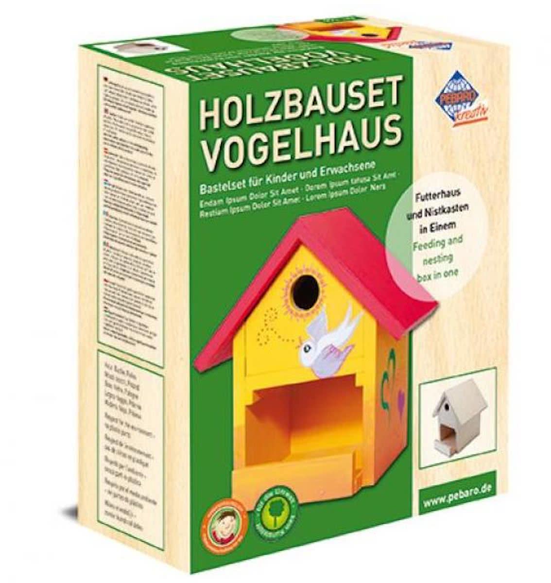 Vogelhuis bouwset (nr. 466)